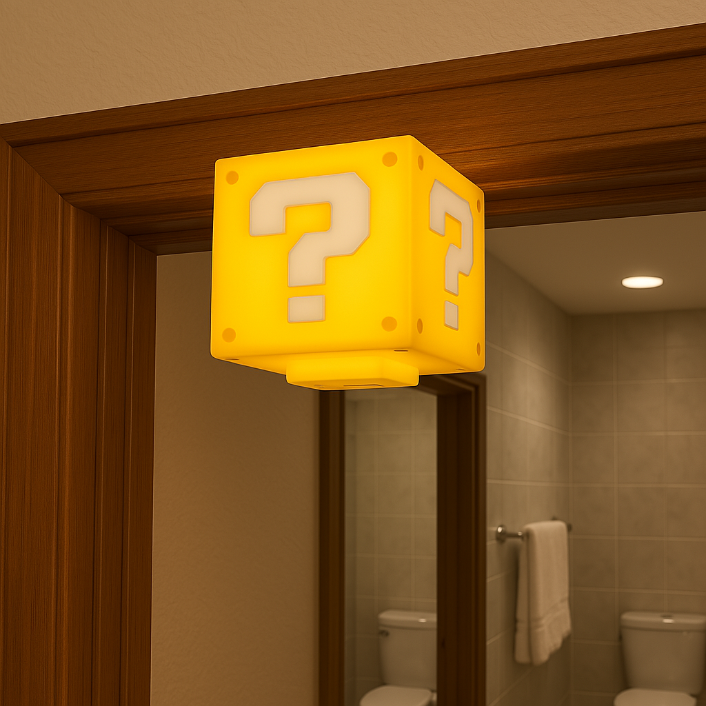 BloxiLight + Cargador: Ilumina, decora y evita interrupciones 😒.